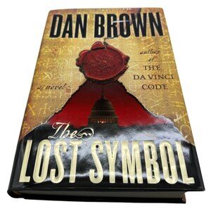 Dan Browns The Lost Symbol Hardcover Novel book English dust cover 2009 READ